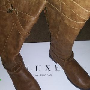 Cognac Color Riding Boots